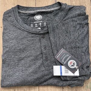 Madeflex by Flag & Anthem Charcoal Short Sleeve Henley